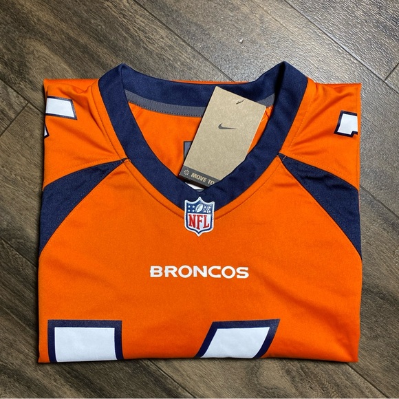 Denver Broncos Nike Courtland Sutton Orange Men's Size XL Jersey Authentic New - Picture 10 of 10